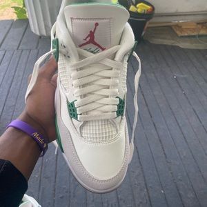 Jordan 4s slightly worn